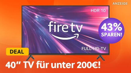 40 Zoll TV für unter 200€: Amazon Fire TV schon vor dem Prime Day zum verrückten Angebots-Preis!