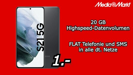 Nur für kurze Zeit: Galaxy S21 5G mit 20 GB Datenvolumen im Angebot [Anzeige]