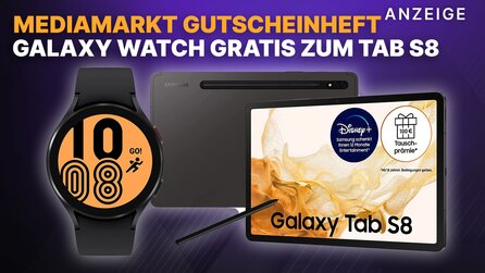Samsung Galaxy Tab mit gratis Galaxy Watch: brutaler Neujahrskracher im MediaMarkt Gutscheinheft!