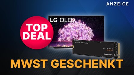 MediaMarkt MwSt.-Aktion: LG OLED 4K TV und Top-SSD jetzt besonders günstig kaufen