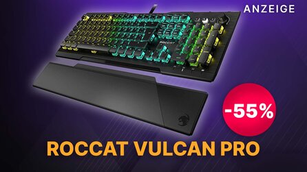 MediaMarkt: 55% Rabatt auf die Roccat Vulcan Pro Gaming Tastatur bei den Black Weeks!