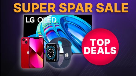 Super Spar Sale bei MediaMarkt: LG OLED 4K TVs, Apple iPhone 13 + Apple Watch S6 radikal reduziert