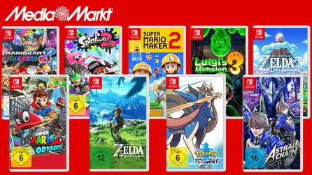 3 Spiele für Nintendo Switch nur 111€ und Gönn dir Dienstag bei Mediamarkt [Anzeige]