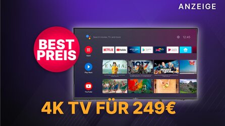 So günstig gibt es das nicht mal bei Aldi: 4K TV im Tagesdeal bei MediaMarkt nur 249€