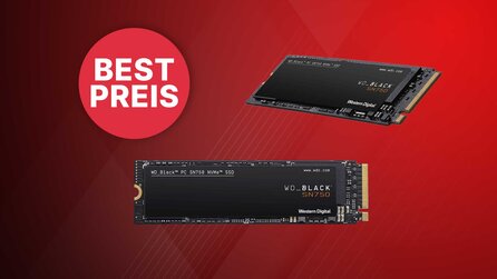 Top SSD nur kurz zum Bestpreis: WD Black SN750 bei MediaMarkt im Tagesdeal [Anzeige]