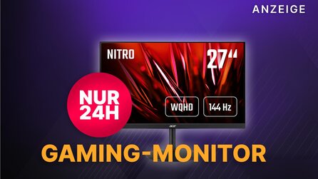 144 Hz und WQHD: Diesen Top Gaming-Monitor gibt es nur wenige Stunden im Angebot