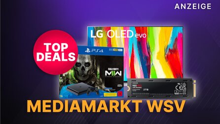 MediaMarkt WSV: PS4 Slim Bundle, SSDs, LG OLED 4K TV und mehr im Angebot