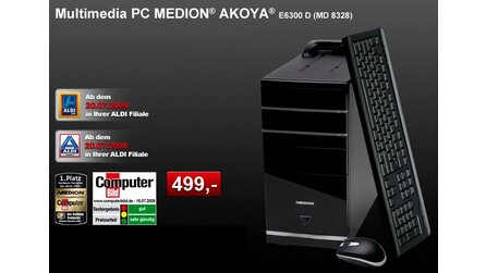 Neuer Aldi-PC - Quadcore + Windows 7: 499 Euro
