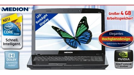 Medion Akoya P6622 - Aldi-Notebook mit Nvidia Optimus