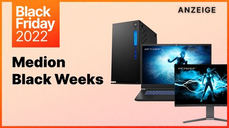 Gaming Hardware im Black Weeks Angebot bei Medion: Harte Ware, hart reduziert