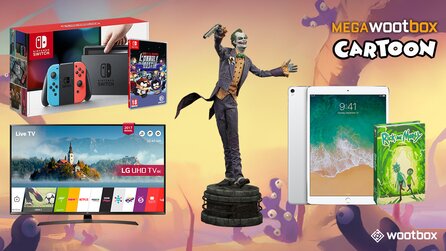 Megawootbox »Cartoon« - Die 2.000-Euro-Schätze im Juni