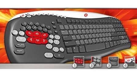 Merc - Spielertastatur von den Zboard-Machern