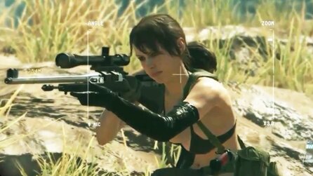 Metal Gear Solid 5 - Figur von Quiet hat weiche Brüste