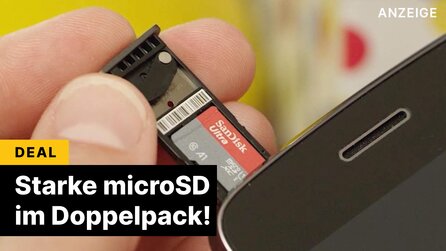 microSD im Doppelpack: Die wichtigste Speicherlösung für alle mobilen Geräte gibt es gerade im Sparangebot!