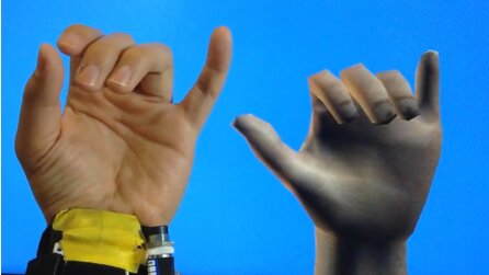 Microsoft Digits - Armband erkennt Hand-Gesten und Bewegungen