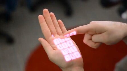 Omnitouch - Microsoft zeigt Touchscreen für jede Oberfläche