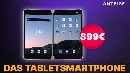 Microsoft Surface Duo zum Tiefstpreis: Euer Smartphone wird zum Office