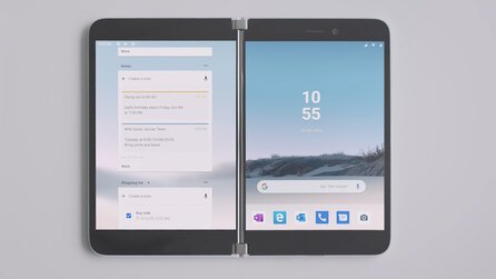 Microsofts Smartphone Comeback mit überraschendem Doppel-Display-Gerät