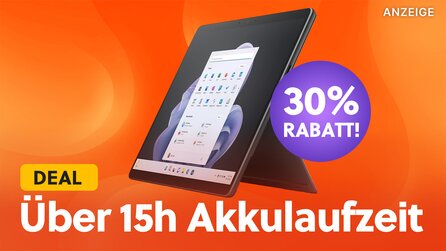 Schnell wie ein Laptop, flexibel wie ein Tablet: Das Microsoft Surface Pro 9 mit Intel i7 über 500€ günstiger bei Amazon