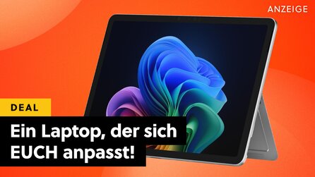 Stylisches 2-in-1 statt klobigem Laptop: Das Surface Pro mit Copilot+ gibt es bei Amazon gerade stark reduziert