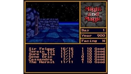 Might and Magic II: Gates to Another World SNES
