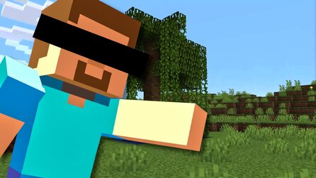 Minecraft mit verbundenen Augen durchgespielt: Spannendes Video zeigt, wies geht