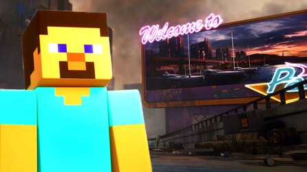 Minecraft: Fan baut spektakuläres Cyberpunk-Casino und zeigt, wir ihr so etwas selbst erschafft