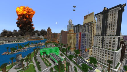 Neun Jahre Bauzeit: Minecrafts größte Stadt zwingt jeden PC in die Knie