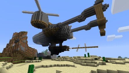 Minecraft-Großprojekte - Highwind aus Final Fantasy 7