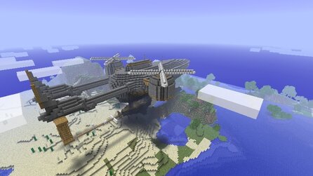Minecraft-Großprojekte - Highwind aus Final Fantasy 7