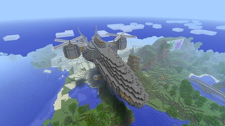 Minecraft-Großprojekte - Highwind aus Final Fantasy 7