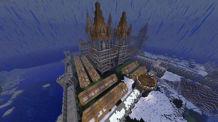 Minecraft-Baumeister und ihre Großprojekte - Nur noch ein Klotz