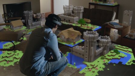 Minecraft - Microsoft zeigt erstmals Version für Hololens