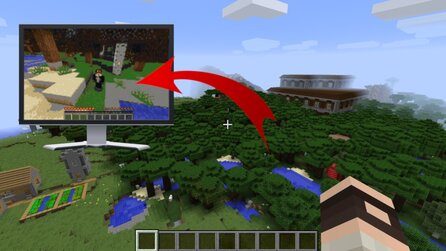 Ziel erreicht: Modder spielt Minecraft in Minecraft