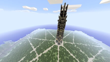 Minecraft-Großprojekte - Isengard aus Herr der Ringe