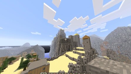 Minecraft-Großprojekte - Masyaf aus Assassins Creed