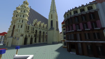 Minecraft - Fanprojekt baut Wien in Originalgröße nach