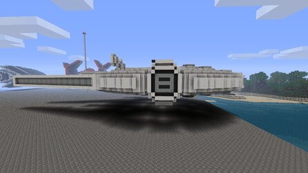 Minecraft-Großprojekte - Millenium Falcon aus Star Wars