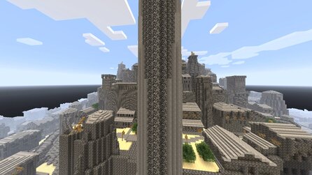 Minecraft-Großprojekte - Minas Tirith aus Herr der Ringe