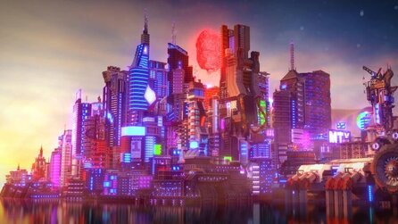 Cyberpunk 2077 in Minecraft: Fans basteln spektakuläre Night-City-Hommage