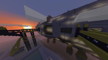 Minecraft-Großprojekte - Pillar of Autumn aus Halo
