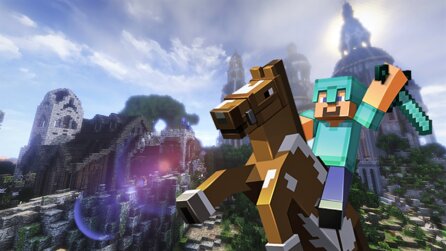In Minecraft könnt ihr ein riesiges Fantasy-MMO entdecken