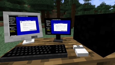 Minecraft: Mod lässt euch PCs basteln + echte Spiele darauf zocken