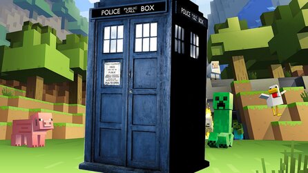 Minecraft - Video zeigt unwirkliche TARDIS-Map