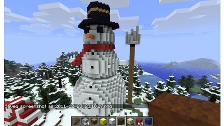 Minecraft - GameStar sucht das schönste Weihnachtsbild