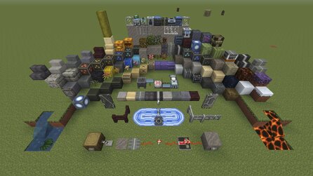 Minecraft Xbox 360 Edition - Screenshots aus dem »Halo Mash-up«-Pack