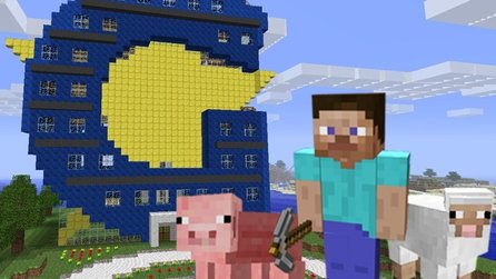 Minecraft Reality - App baut Minecraft-Gebäude in die echte Welt