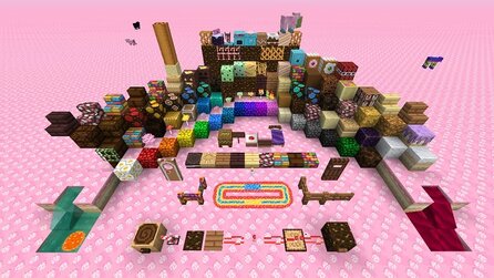 Minecraft - Screenshots aus dem DLC »Candy Texture Pack«