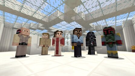 Minecraft - Screenshots von dem »Star Wars Classic Skin Pack«