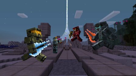 Minecraft - Screenshots von Skins aus Halo 5: Guardians